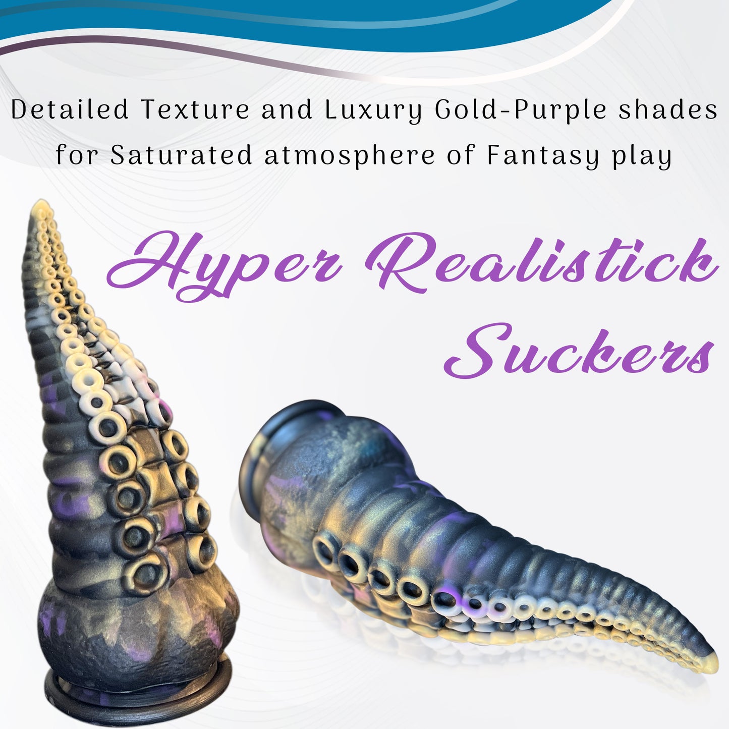 Tentacle Dildo 8.5" - fantasy sex toy