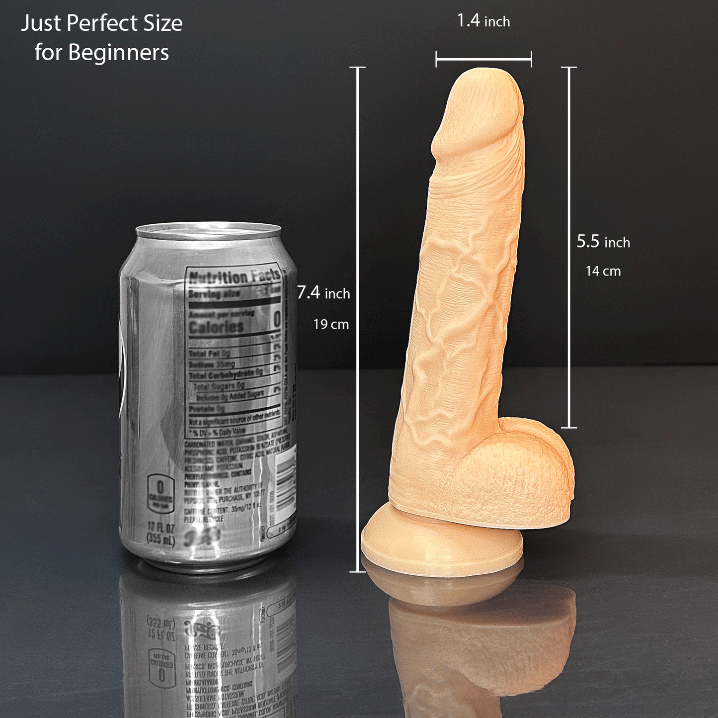 Realistic Dildo 7.4"