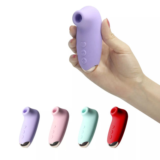 Erotoy Air Pulse Clit/Niple Stimulator with 10 Modes & 5 Intensity Levels Clitoral Sucking Vibrator for Clit Nipple