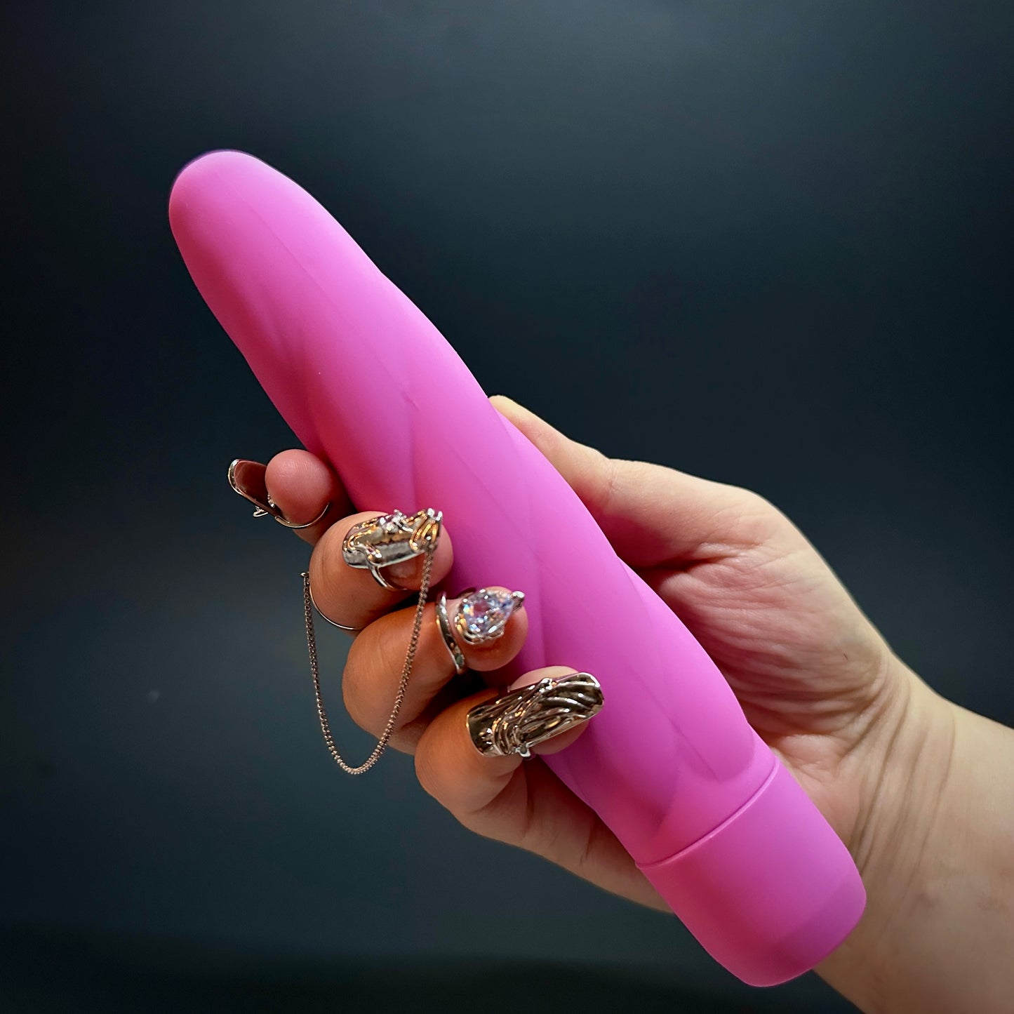 Erotoy Twist Vibe Textured Silicone Vibrator for Vagina G Spot Clitoris Stimulation 10 Function