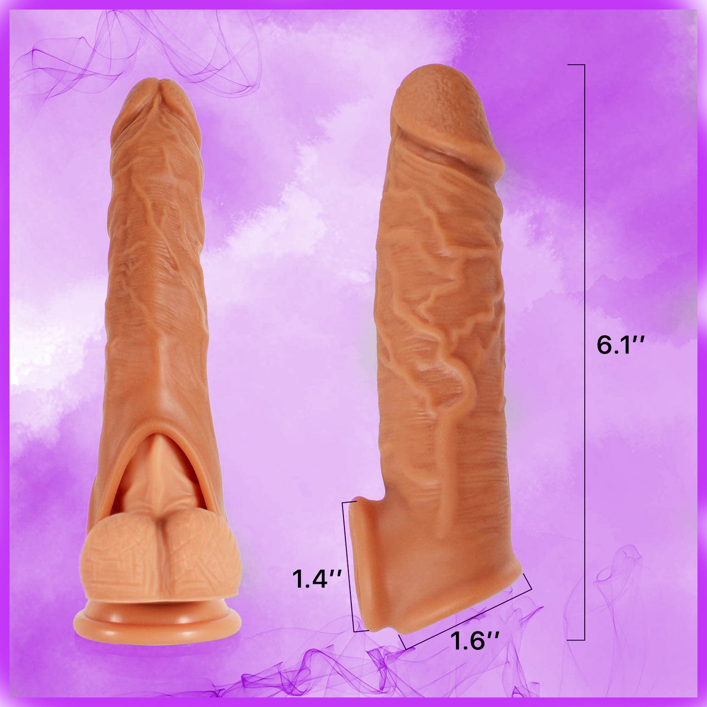 Penis Extender - Cock Enlarger - Penis Sleeve