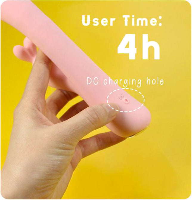 Erotoy Rabbit Vibrator for Clitoral, G-spot, Prostate Stimulation with 10 Vibration Settings Dual Motor