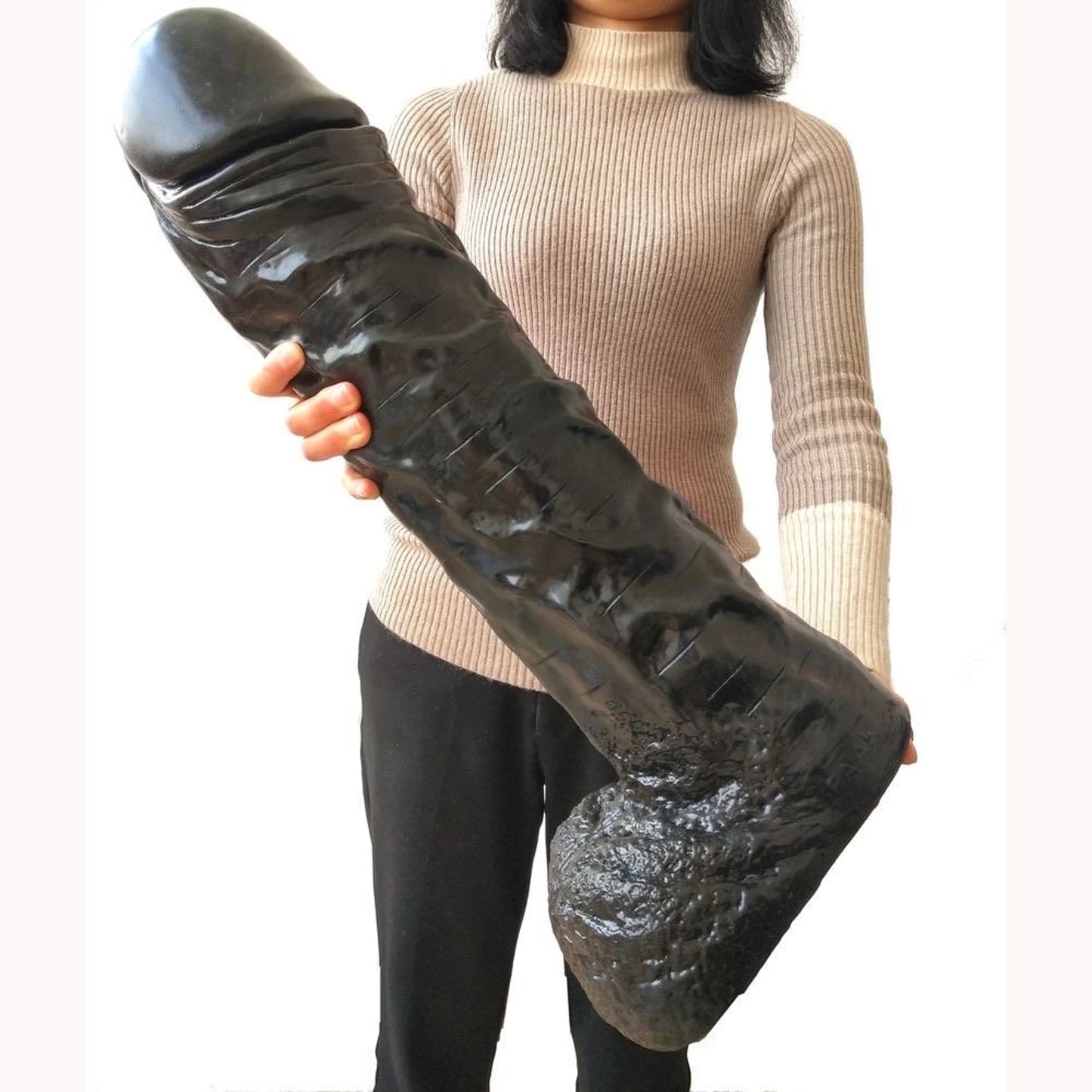 The Biggest Dildo in the World Black