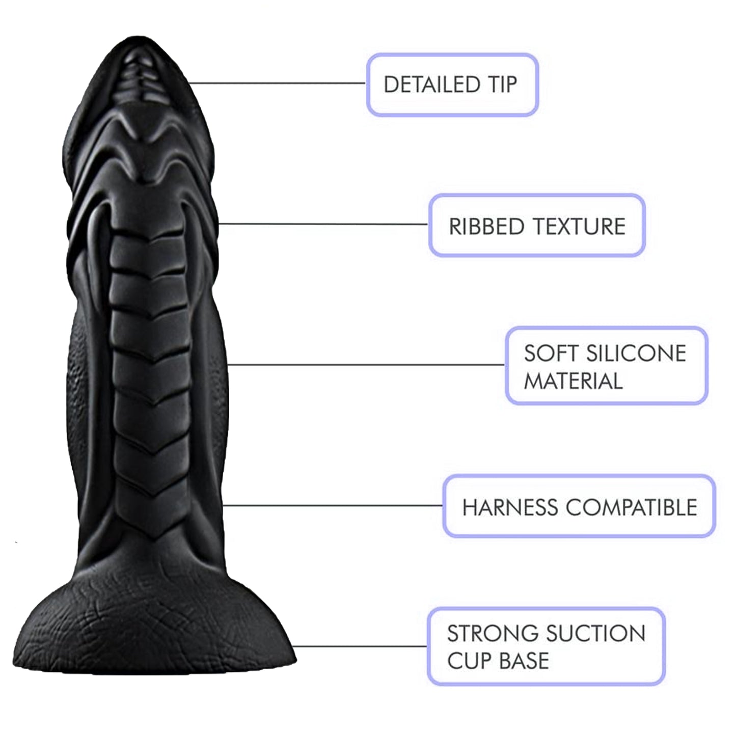 Fantasy Monster Cock Dragon Dildo 8"