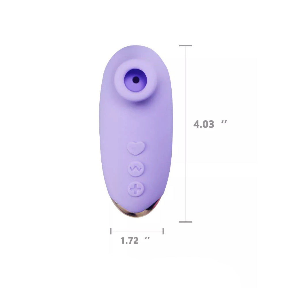 Erotoy Air Pulse Clit/Niple Stimulator with 10 Modes & 5 Intensity Levels Clitoral Sucking Vibrator for Clit Nipple