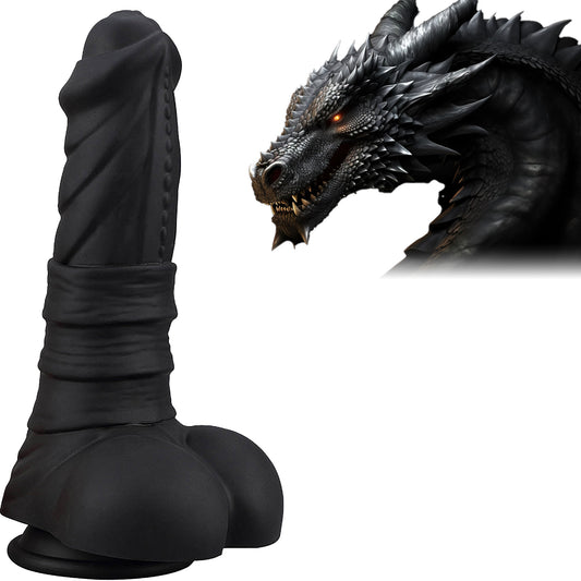 10" Fantasy Monster Dildo with Balls