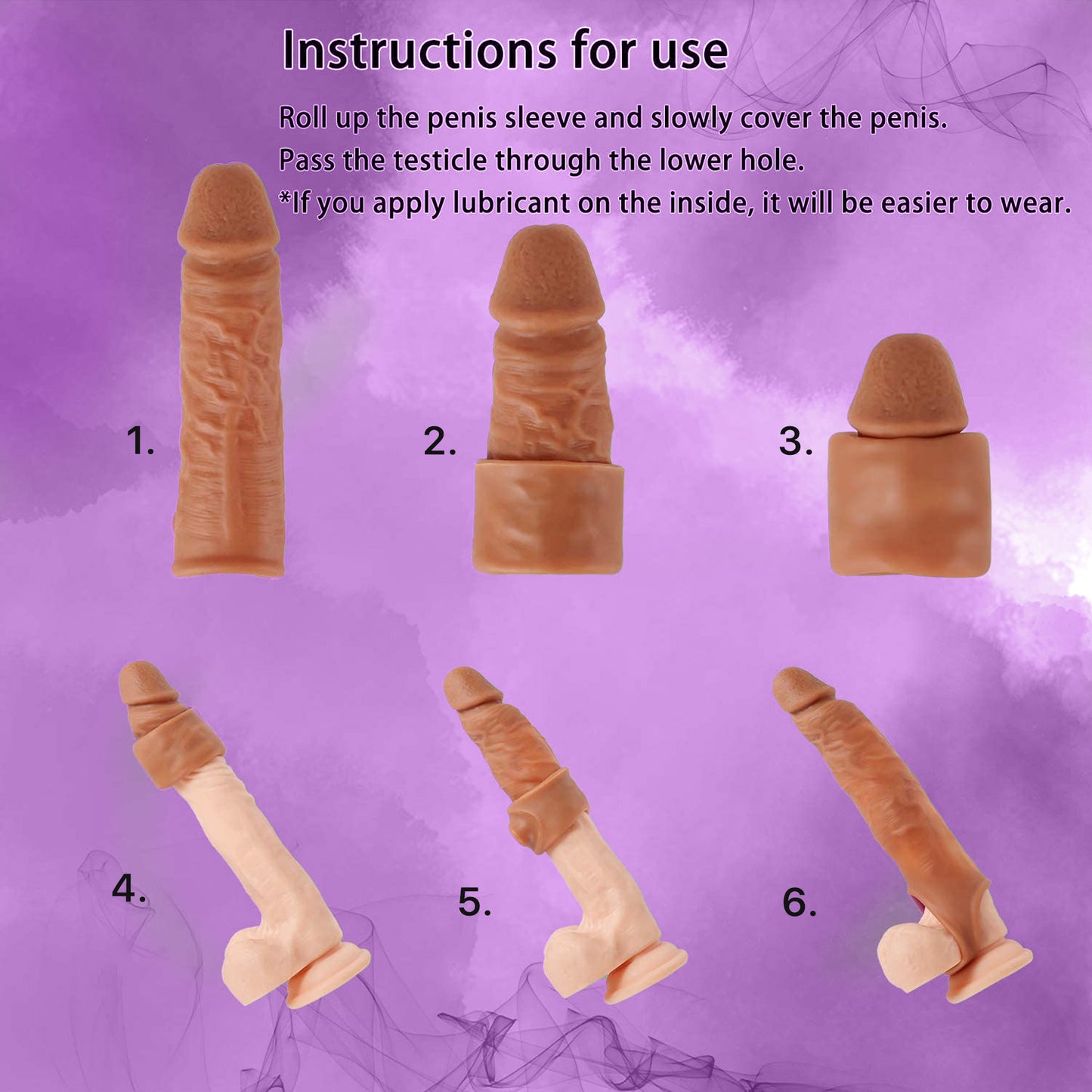 Penis Extender - Cock Enlarger - Penis Sleeve